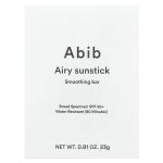 أبيب عصا واقي شمس 23جم Abib Airy Sunstick Smoothing Bar SPF50