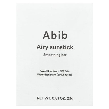 أبيب عصا واقي شمس 23جم Abib Airy Sunstick Smoothing Bar SPF50