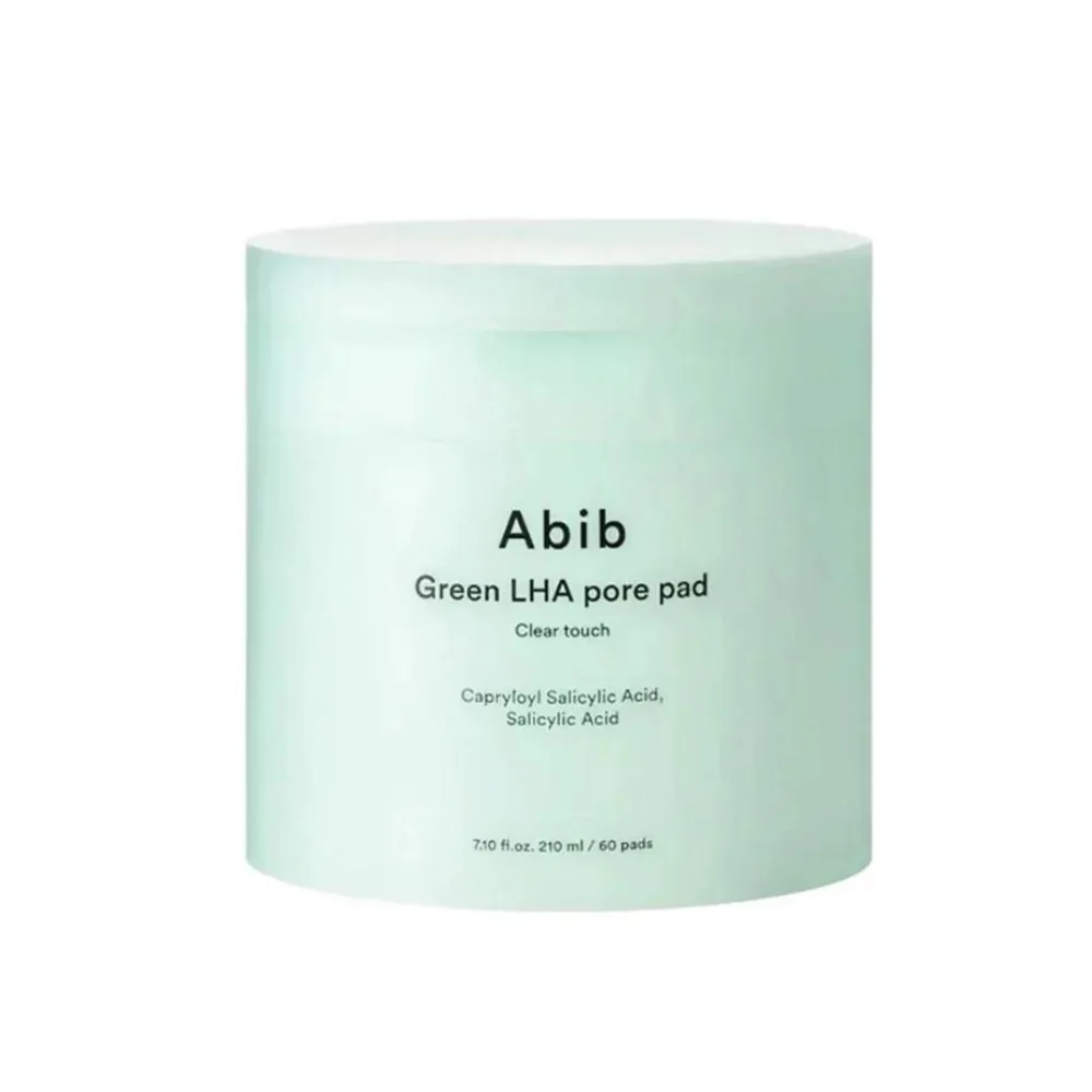 أبيب مسحات الخضراء لمعالجة المسام 60 وسادة Abib Green LHA Pore Pad Clear Touch أبيب مسحات الخضراء لمعالجة المسام 60 وسادة Abib Green LHA Pore Pad Clear Touch