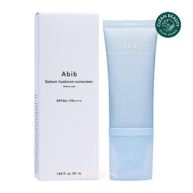 أبيب واقي شمس مائي مرطّب بالهيالورونيك والسيدوم 50مل Abib Sedum Hyaluron Sunscreen Watery Tube 385 5.58 ﷼ أبيب واقي شمس مائي مرطّب بالهيالورونيك والسيدوم 50مل Abib Sedum Hyaluron Sunscreen Watery Tube 385 5.58 ﷼
