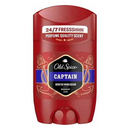 أولد سبايس‏ مزيل عرق كابتين سينت 70مل Old Spice Captain Scent of Fierce Ocean Deodorant Stick