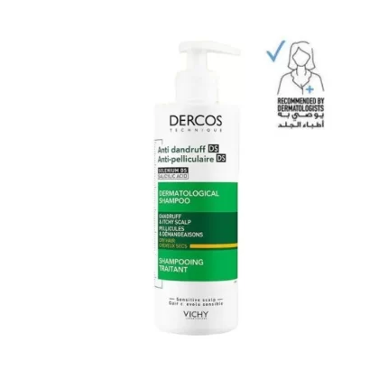 فيشي شامبو ضد القشرة ديركوس 390مل Vichy Dercos Anti-Dandruff DS Shampoo