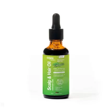 كوفيكس زيت للشعر و فروة الرأس بزيت اكليل الجبل والنعناع 50مل Covix Scalp & Hair Oil with Rosemarry