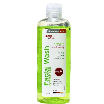 كوفيكس كير غسول الوجه للبشرة الدهنية وحب الشباب 250مل Covix Care Facial Wash For Oily Skin