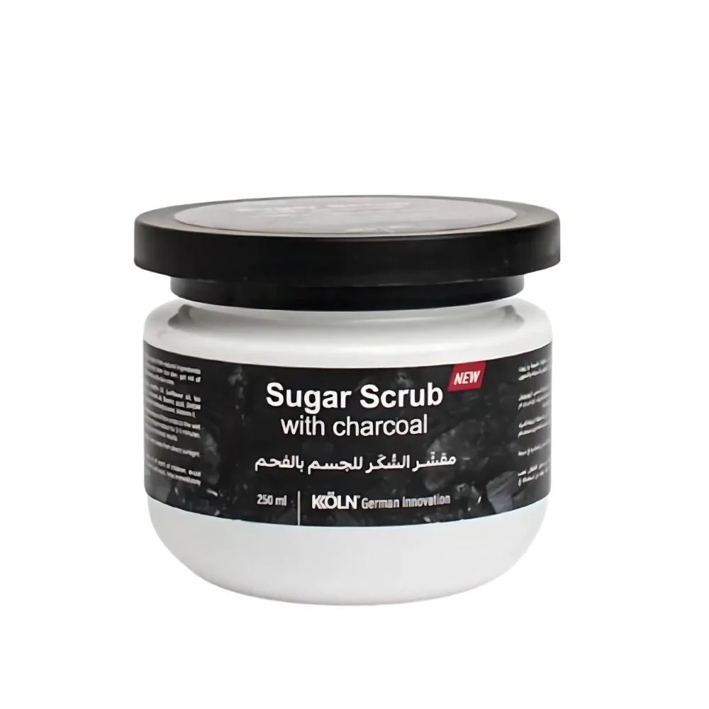 كوفيكس كير مقشر السكر للجسم بالفحم 250مل Covix Care Sugar Scrub for Body with Charcoal 1 كوفيكس كير مقشر السكر للجسم بالفحم 250مل Covix Care Sugar Scrub for Body with Charcoal