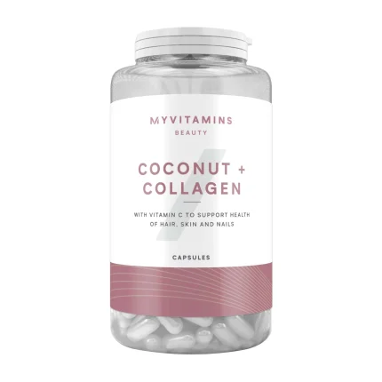 ماي فيتامينز كبسولات جوز الهند والكولاجين 180 كبسولة Myvitamins Coconut & Collagen Capsules