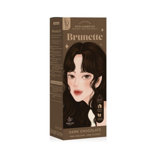 ًصبغة شعر بني غامق 100مل KOTA Color Cream Brunette (Dark Chocolate)