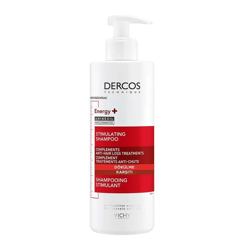 فيشي شامبو ديركوس منشط لعلاج تساقط الشعر 400مل Vichy Dercos Energising Stimulating Shampoo فيشي شامبو ديركوس منشط لعلاج تساقط الشعر 400مل Vichy Dercos Energising Stimulating Shampoo