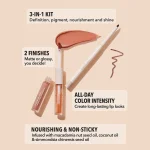شيجلام قلم محدد شفاه وجلوس سوفت SHEGLAM Soft 90's Glam Lip liner and Lip Duo Set