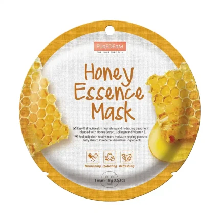 بيورديرم قناع الكولاجين بالعسل 1 قناع Purederm Honey Collagen Mask