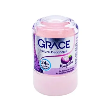 جريس مزيل عرق طبيعي بالمانغوستين بدون رائحة او عطر 70جم Grace Mangosteen Crystal Deodorant