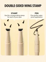شيجلام قلم تحديد العيون 3 في 1 جيت فوكسي أسود Sheglam Get Foxy Eye Stamp & Liner Pen