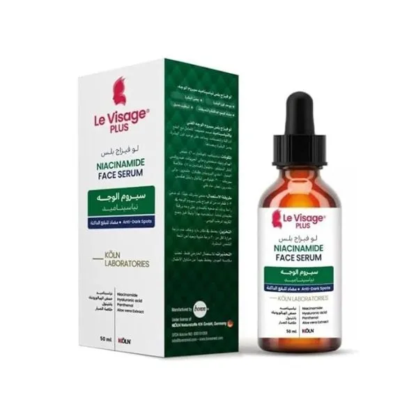 كوفيكس لوفيزاج بلس سيروم الوجه نياسيناميد 50مل Le Visage Plus Niacinamide كوفيكس لوفيزاج بلس سيروم الوجه نياسيناميد 50مل Le Visage Plus Niacinamide