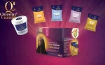 كويني كازارا مجموعة فرد الشعر بالارغان وجوز الهند والزيتون قوي Queeny Cazara No-Lye Relaxer Kit Super