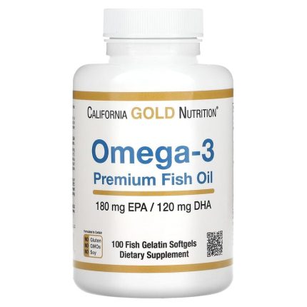 كاليفورنيا جولد نيوترشن أقراص أوميجا 3 240 كبسولة California Gold Nutrition Omega-3 Premium Fish Oil