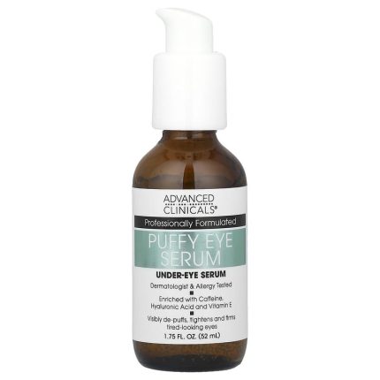 ادفانسد كلينيكالز‏ سيروم العيون المنتفخة 52مل Advanced Clinicals Puffy Eye Serum
