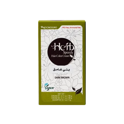 هيرب سبيدي كريم صبغة الشعر بني غامق Herb Speedy Hair Color Cream-Dark Brown