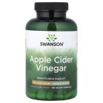 سوانسون‏ خل التفاح قوة أعلى 180 كبسولة نباتية (625 ملجم لكل كبسولة) Swanson, Apple Cider Vinegar