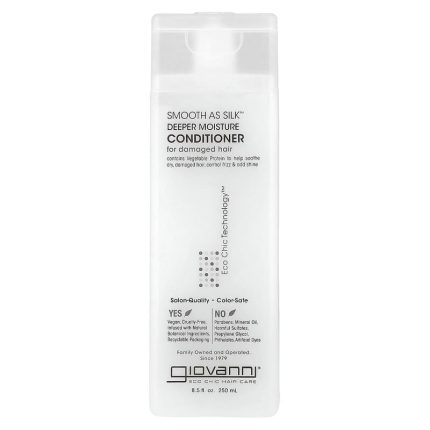 جيوفاني بلسم الترطيب العميق 250مل Giovanni Smooth As Silk Deeper Moisture Conditioner