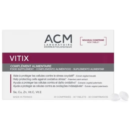 أقراص ACM Vitix لعلاج البهاق مكمل غذائي ×30