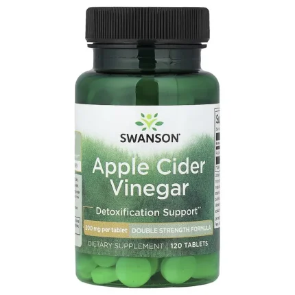 سوانسون حبوب خل التفاح 120 قرص Swanson Apple Cider Vinegar Tablets