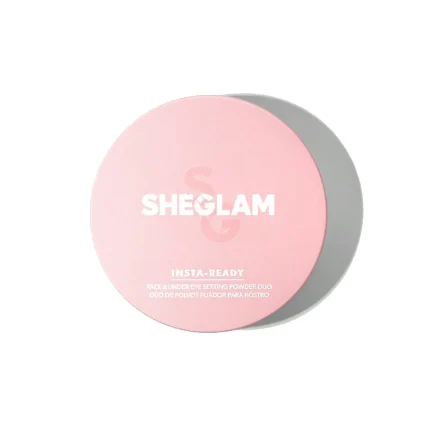 شيجلام بودرة ثنائية للوجه وتحت العين إنستا ريدي SHEGLAM Insta-Ready Face & Under Eye Setting Powder Duo