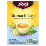 يوجي شاي مسكّن للمعدة خالي من الكافيين 16 كيس Yogi Tea Stomach Ease Caffeine Free
