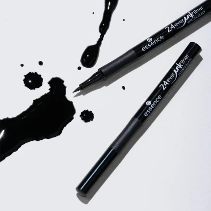 ايسنس قلم كحل سائل 24 ايفر انك اسود فاحم | Essence 24ever ink liner Intense Black