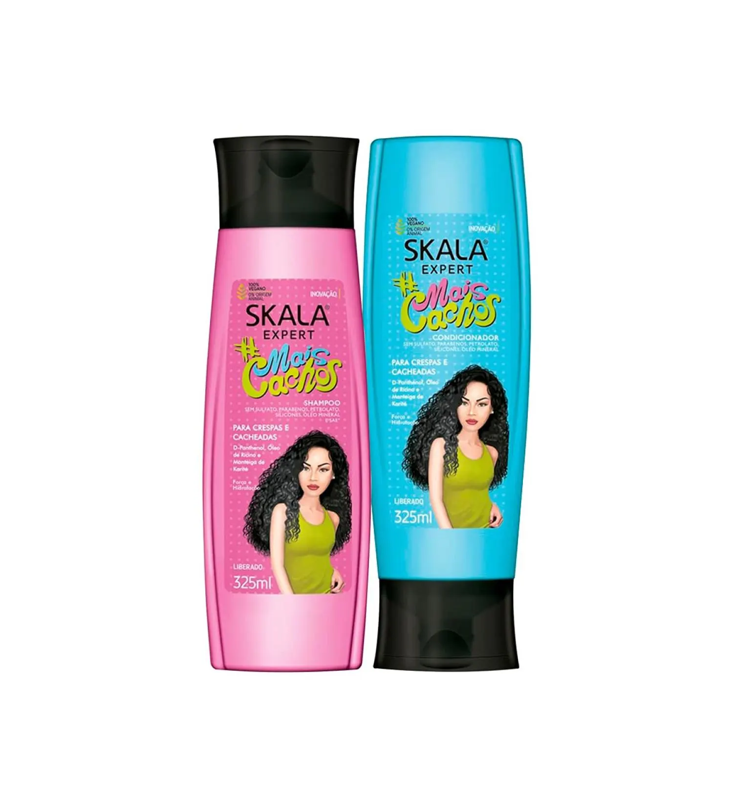 سكالا مجموعة شامبو وبلسم 325مل SKALA Mais Cachos Shampoo and Conditioner Kit
