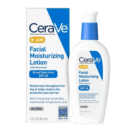 سيرافي لوشن مرطب للوجه مع واقي شمس SPF30 89مل CeraVe Facial Moisturizing Lotion AM
