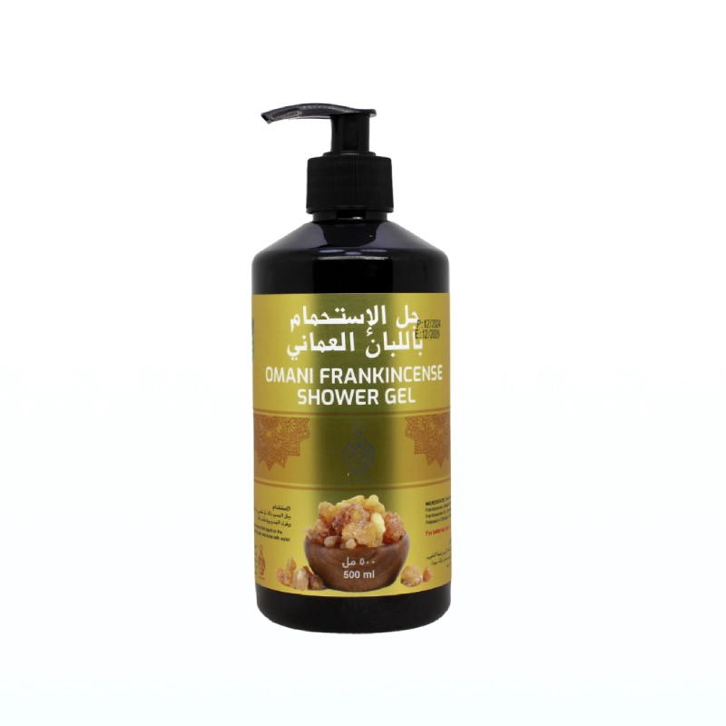 FRANKINCENSE SHOWER GEL جل الاستحمام باللبان العماني 500مل FRANKINCENSE SHOWER GEL