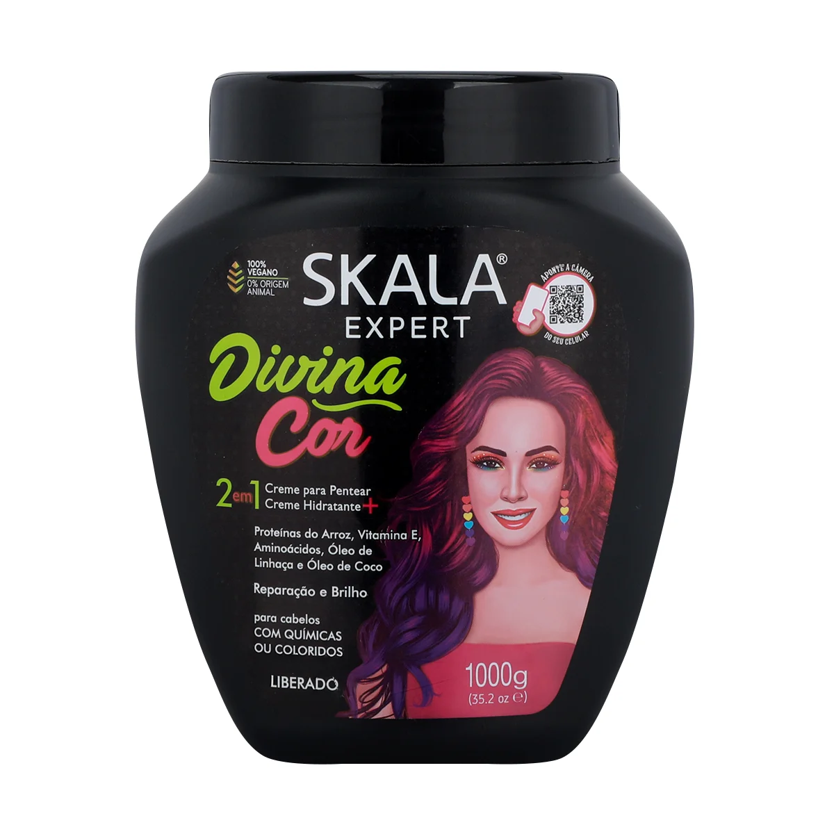 سكالا اكسبرت كريم ديفينا كور 1000جم SKALA Expert Divine Colour Hair Treatment Cream