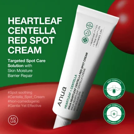 أنوا كريم سينتيلا المركز لتهدئة الحبوب والاحمرار 30جم ANUA CENTELLA RED SPOT CREAM