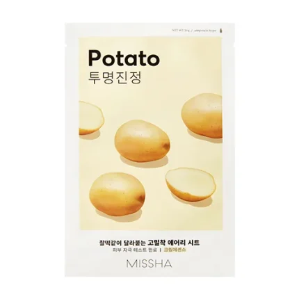 ميشا قناع ورقي بالبطاطس لتنشيط وتفيتح البشرة الباهتة 19جم Missha Airy Fit Sheet Mask Potato