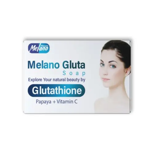 ميلانو صابون جلوتا بالبابايا وفيتامين سي 100جم Melano Gluta Soap