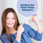 شيك انتويشن ماكينة حلاقة للنساء بزبدة الكاكاو العضوية تغذية نقية - 2 شفرة