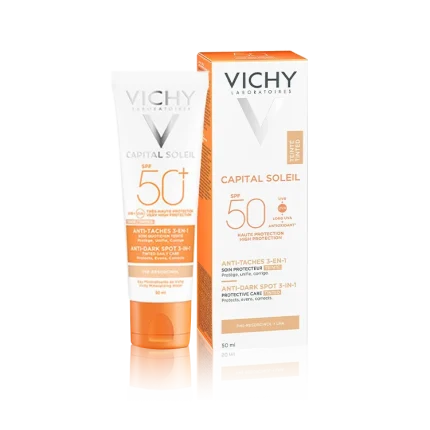 واقي شمس Vichy ضد التصبغات SPF50 حماية عالية 50مل
