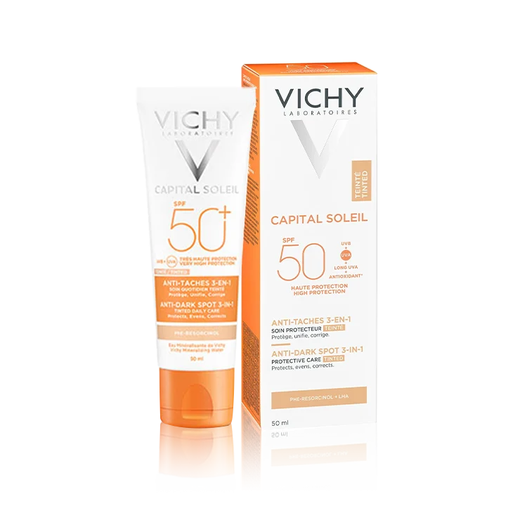 واقي شمس Vichy ضد التصبغات SPF50 حماية عالية 50مل