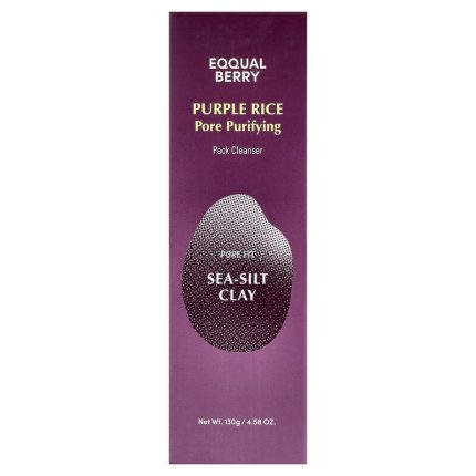 EQQUALBERRY Purple Rice Pore Purifying Pack Cleanser