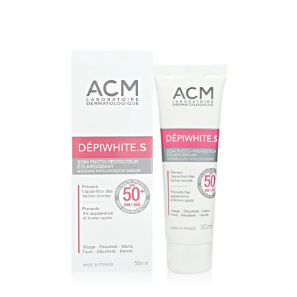 كريم ديبي وايت واقي شمس لتفتيح اليدين والوجه SPF50 من اي سي ام 50مل