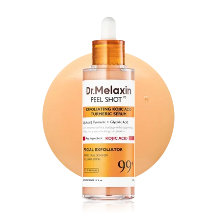 سيروم Dr.Melaxin Peel Shot Kojic Acid Turmeric لتوحيد لون البشرة 80مل