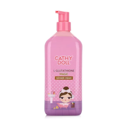 كريم استحمام كاثي دول بالجلوتاثيون لتفتيح الجسم وترطيبه 500ml