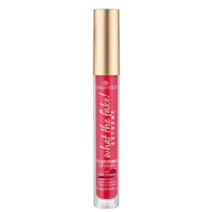 فيلر ملمع شفاه وات ذا فيك اكستريم من ايسنس - احمر Essence What The Fake Extreme Lip Filler - Red