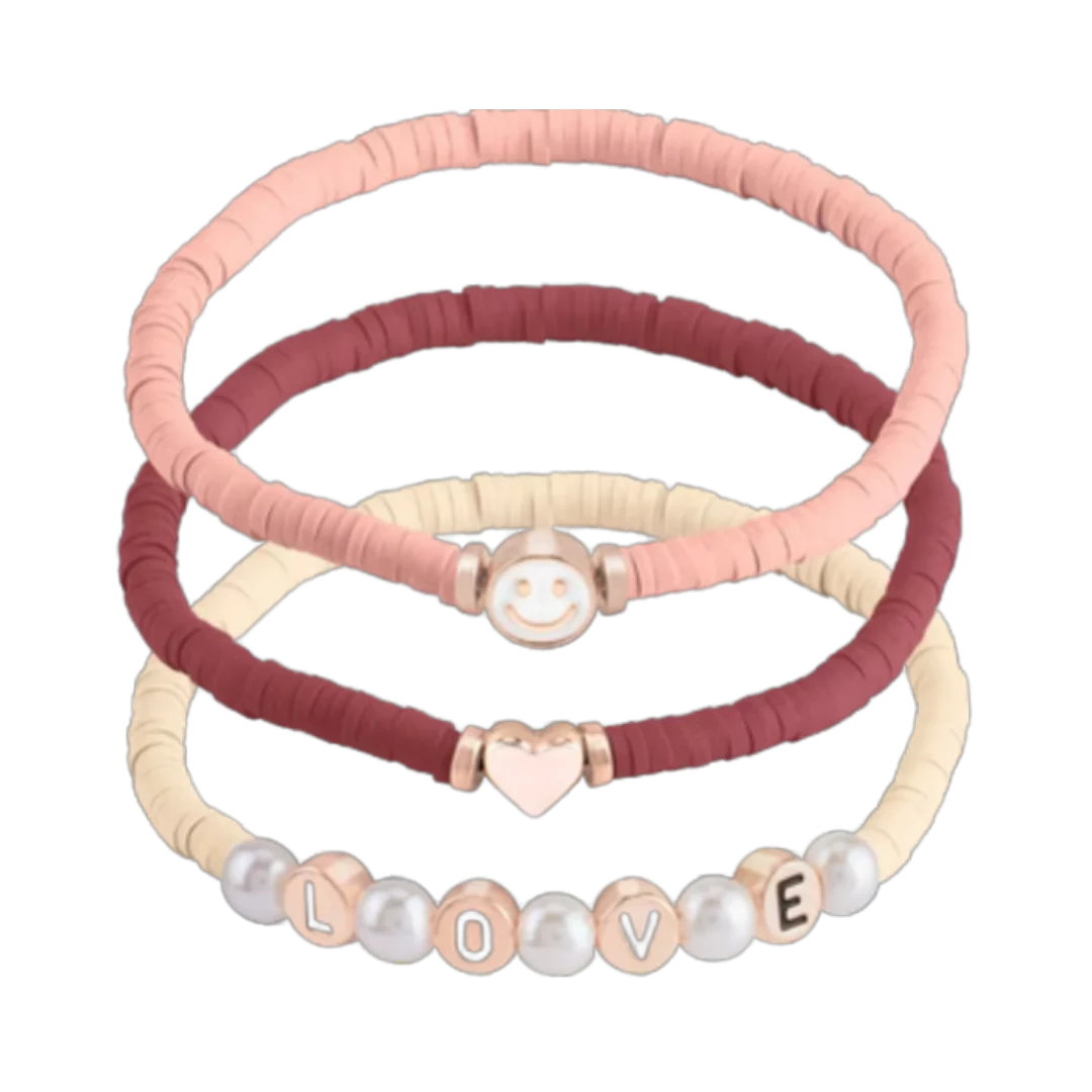 ايسنس أساور لوف ايت شوكو 01 Essence Love It A Choco'lot Bracelet trio