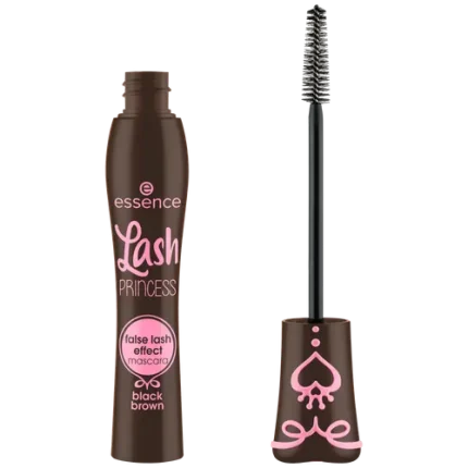 ماسكرا ايسنس لاش برنسس بلاك براون تأثير الرموش الصناعية 12مل– Essence Lash Princess False Lash Effect Mascara