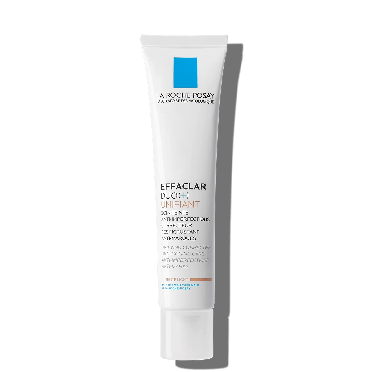 La-Roche-Posay-Face-Care-Effaclar-Duo-plus-Unifiant-Light-40ml-3337875518451-Front لاروش بوزيه مرطب ملون لإخفاء العيوب وتوحيد لون البشرة لايت 40مل