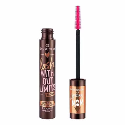 ايسنس ماسكارا لاش وذوت ليميتس بني 01 Essence Love It A Choco' Lot! lash Without Limits Brown
