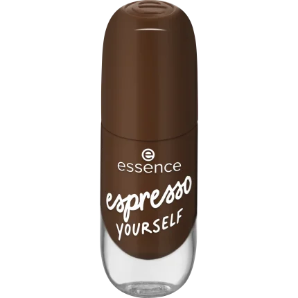 طلاء أظافر جل من ايسنس - 86 إسبريسو Essence Gel Nail Colour - 86 espresso YOURSELF