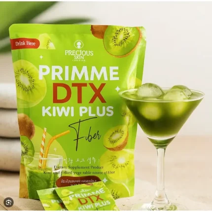 المكمل الغذائي بريم دي تي إكس كيوي بلس لدعم صحة الجهاز الهضمي 10 أكياس