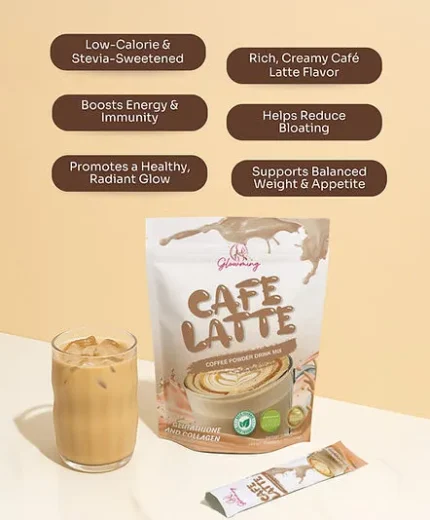 قهوة لاتيه جلومينج 10 أكياس × 20 جم